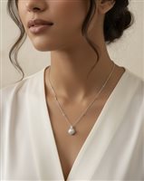 Collana Cianfrone Gioielli Donna in Argento Perla BROC.B 88 GC - BROC.B 88 GC